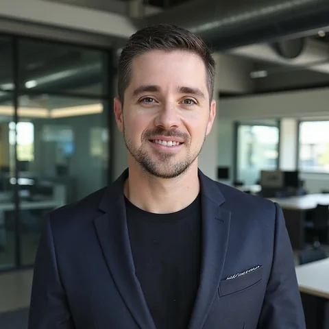 Portrait of Bradley Fox.